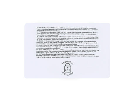Tarjeta Bloqueo RFID Fatton