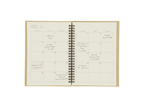 Libreta Planning Mensual Celik