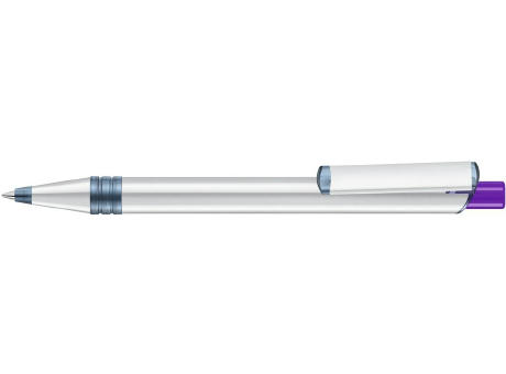 Druckkugelschreiber RECYCLED PET PEN ALUMA transparent