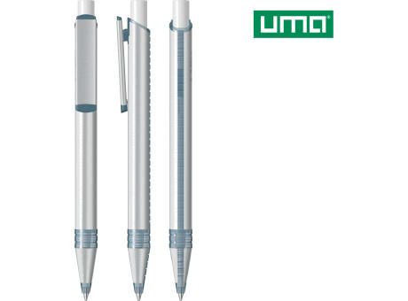 Druckkugelschreiber RECYCLED PET PEN ALUMA transparent