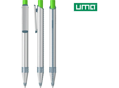 Druckkugelschreiber RECYCLED PET PEN ALUMA transparent