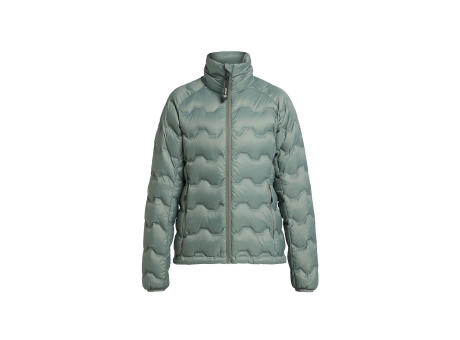 TXLITE SHIBUI DOWN COLLAR JACKET WOM GREY GREEN XS