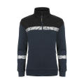 7105 FULL ZIP SWEATSHIRT PGL W AZUL/NEGRO XS