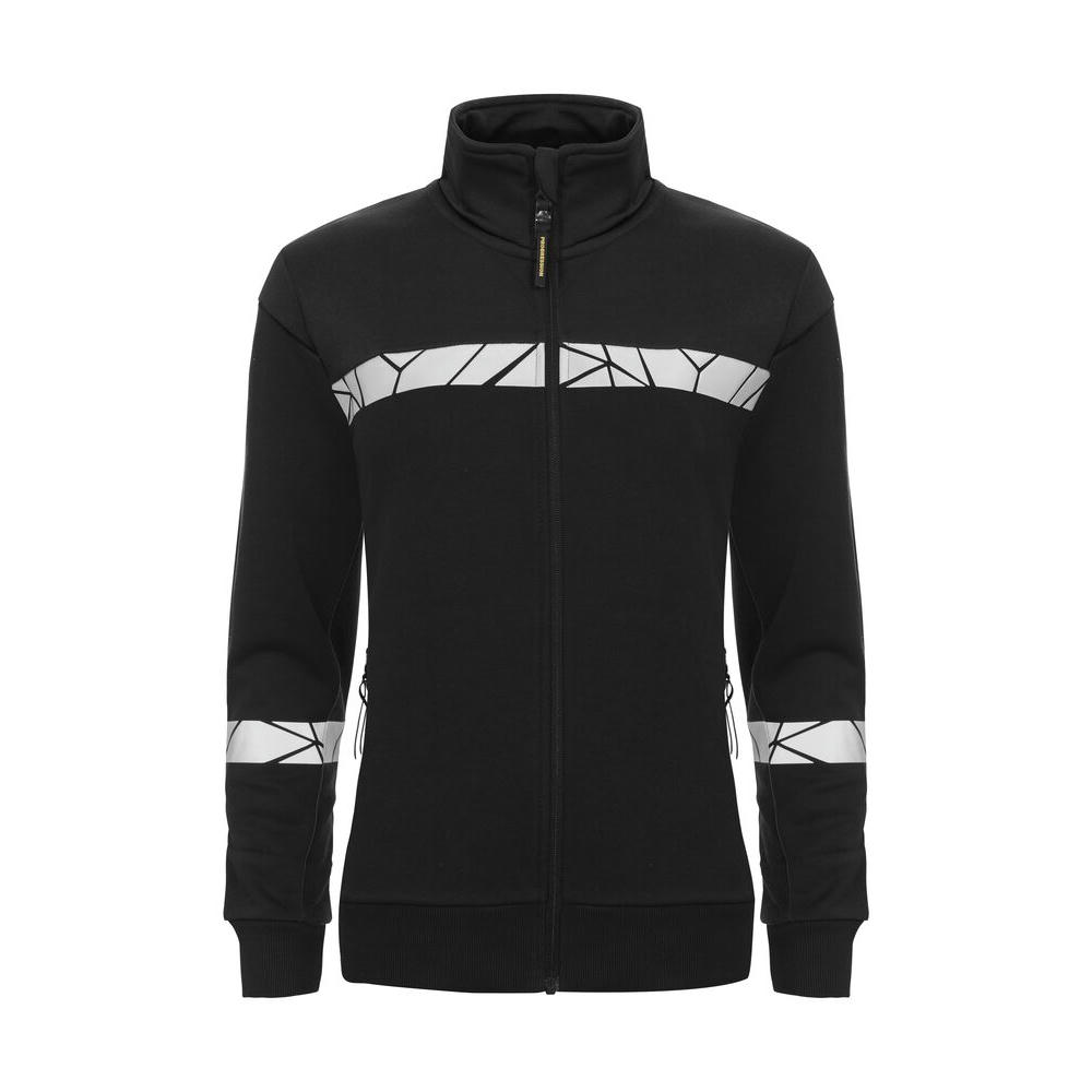 7105 FULL ZIP SWEATSHIRT PGL W NEGRO/NEGRO XS