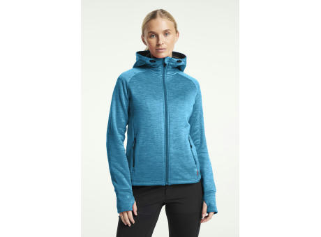 TXLITE HOODIE ZIP W BLUE XS