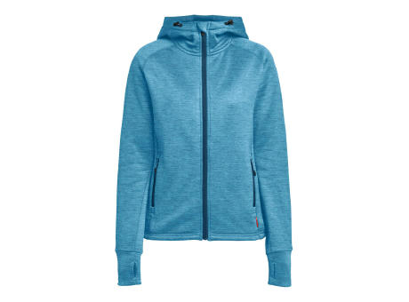 TXLITE HOODIE ZIP W BLUE XS