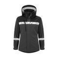 7417 SOFTSHELL JACKET PGL W GRIS/NEGRO XS