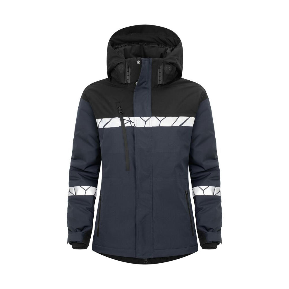 7420 SHELLJACKET PADDED PGL W AZUL/NEGRO XS