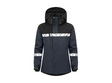 7420 SHELLJACKET PADDED PGL W AZUL/NEGRO XS