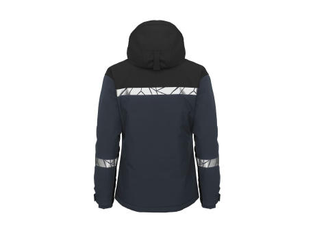 7420 SHELLJACKET PADDED PGL W AZUL/NEGRO XS