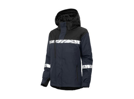 7420 SHELLJACKET PADDED PGL W AZUL/NEGRO XS