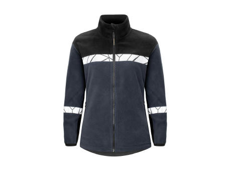 7301 FULL ZIP FLEECE PGL W AZUL/NEGRO XS