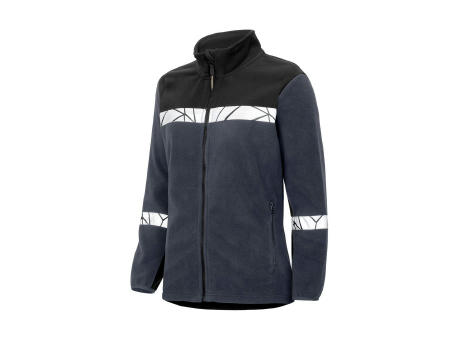 7301 FULL ZIP FLEECE PGL W AZUL/NEGRO XS