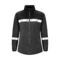 7301 FULL ZIP FLEECE PGL W GRIS/NEGRO XS