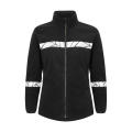 7301 FULL ZIP FLEECE PGL W NEGRO/NEGRO XS