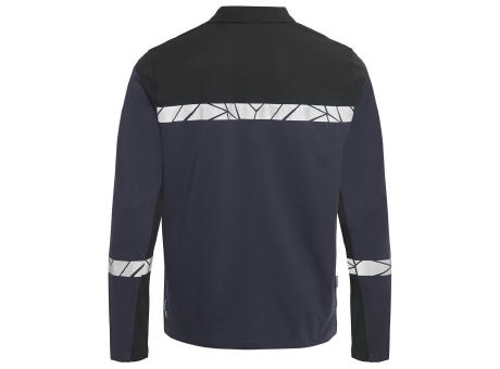 7004 POLO PIQUE L.S PGL AZUL/NEGRO XS