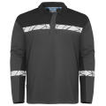 7004 POLO PIQUE L.S PGL GRIS/NEGRO XS