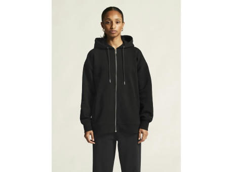FREQUENT FZ HOODIE W BLACK L