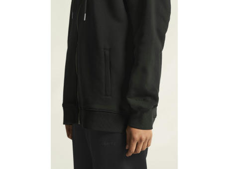 FREQUENT FZ HOODIE W BLACK L