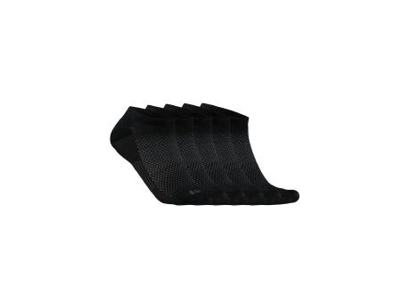ACTIVE FOOTIES 5-PACK BLACK 34/36