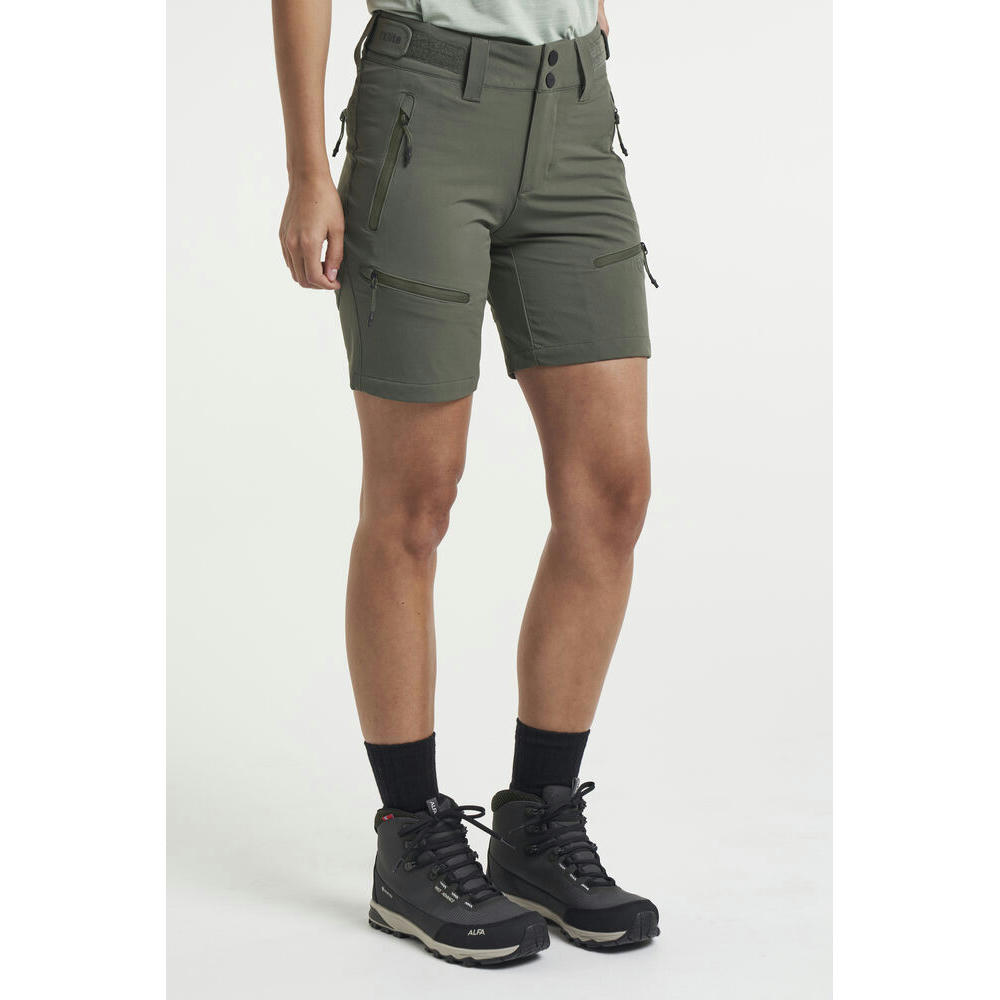 TXLITE FLEX SHORTS W DARK OLIVE XS
