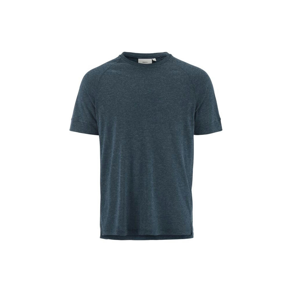 WOOL SS TEE M NORTH MELANGE XS