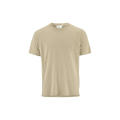 WOOL SS TEE M HAY/MELANGE XS