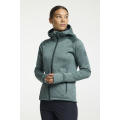 TXLITE HOODIE ZIP W DARK GREEN XS