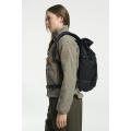 CAMPER ROLL-TOP BACKPACK 20/29 L BLACK