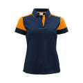 PRIME POLO LADIES MARINO/NARANJA XS