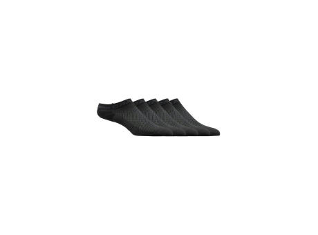 ACTIVE SHAFTLESS SOCK 5-PACK BLACK 34/36