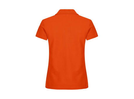 BASIC POLO LADIES BLOOD ORANGE XS