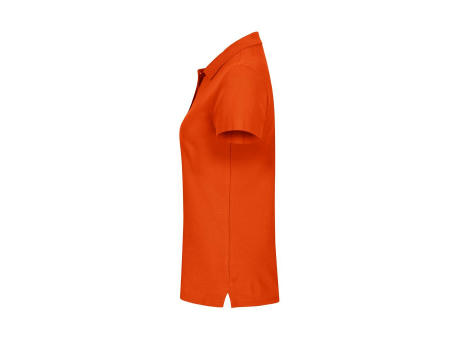 BASIC POLO LADIES BLOOD ORANGE XS