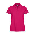 BASIC POLO LADIES BRIGHT PINK XS