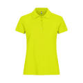 BASIC POLO LADIES VERDE VISIBILIDAD XS