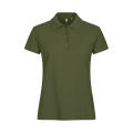 BASIC POLO LADIES VERDE MILITAR XS