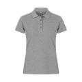 BASIC POLO LADIES GRIS MARENGO XS