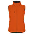 CLASSIC SOFTSHELL VEST LADIES BLOOD ORANGE XS