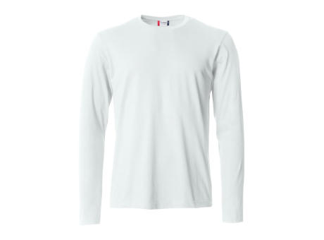 BASIC-T L/S BLANCO XS