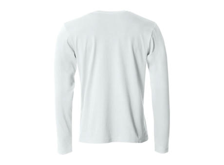 BASIC-T L/S BLANCO XS
