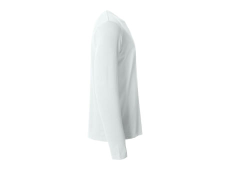 BASIC-T L/S BLANCO XS