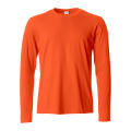 BASIC-T L/S BLOOD ORANGE XS