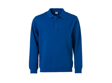 BASIC POLO SWEATER AZUL REAL XS