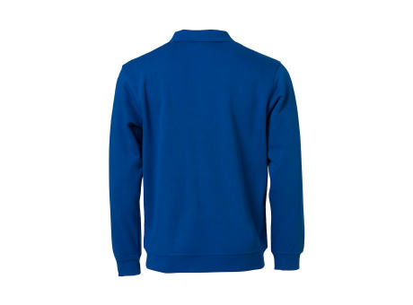 BASIC POLO SWEATER AZUL REAL XS