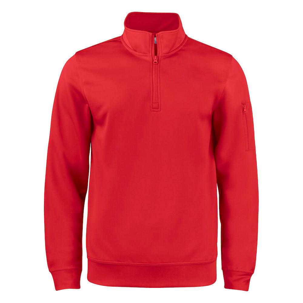 BASIC ACTIVE HALF ZIP ROJO XS