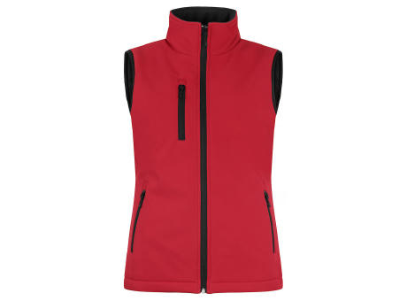 PADDED SOFTSHELL VEST LADY ROJO XS