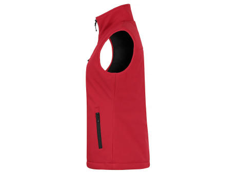 PADDED SOFTSHELL VEST LADY ROJO XS