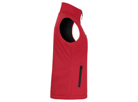 PADDED SOFTSHELL VEST LADY ROJO XS