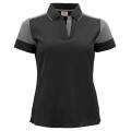 PRIME POLO LADIES NEGRO/ANTRACITA XS