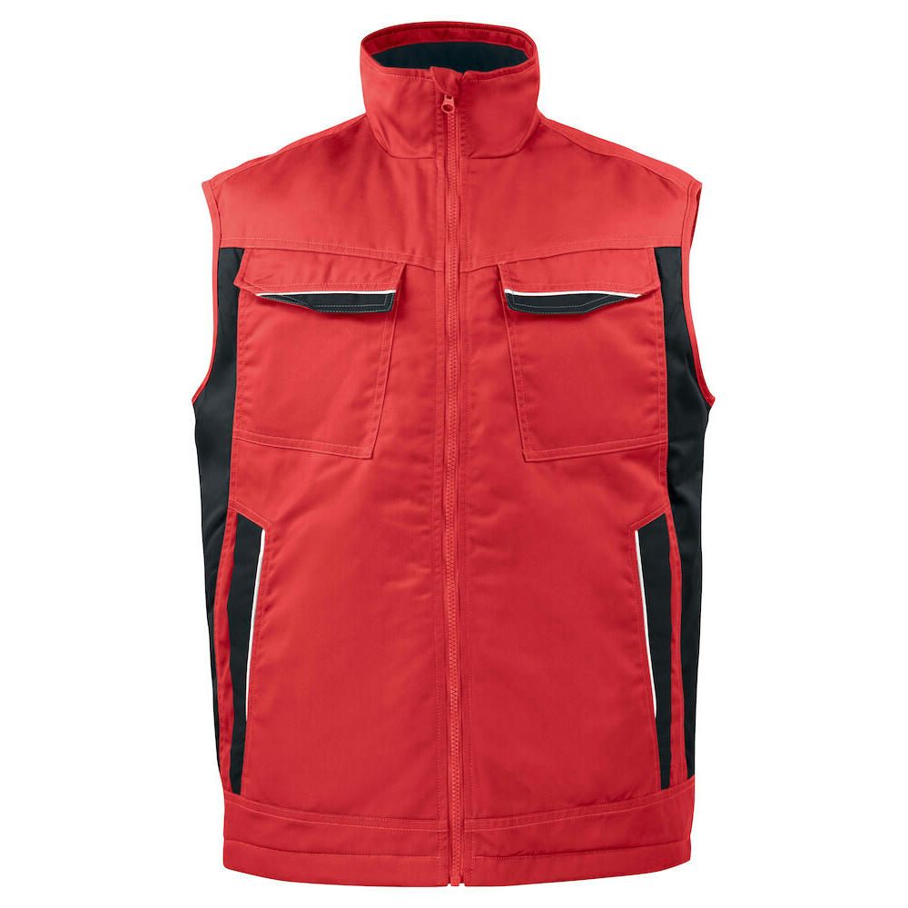 5704 PADDED VEST ROJO XS